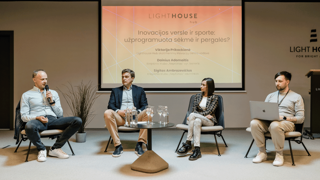 Lighthouse Hub konferencijų salės